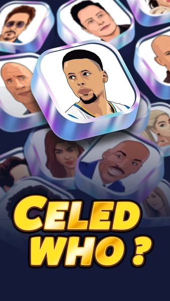 Who am I? Celeb Quiz Trivia - Gameplay image of android game