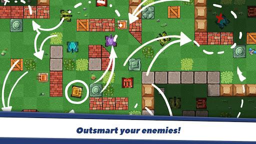 Awesome Tanks - Gameplay image of android game