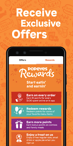 Popeyes® - عکس برنامه موبایلی اندروید