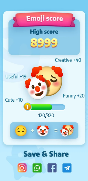 Emoji Mashup - Emoji Merge - عکس برنامه موبایلی اندروید