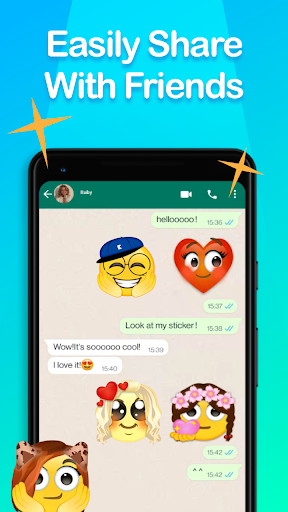 Emoji Maker- Personal Animated - عکس برنامه موبایلی اندروید
