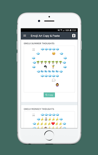 🍄 Emoji Art Copy and Paste 👺 - Image screenshot of android app