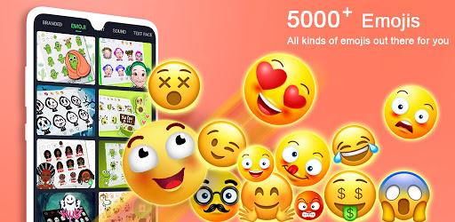 Emoji keyboard - Themes, Fonts - عکس برنامه موبایلی اندروید