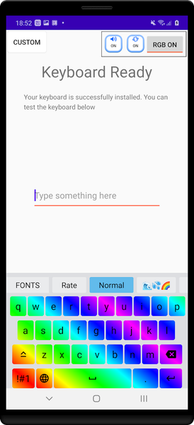 Fonts Emojis Keyboard - Image screenshot of android app