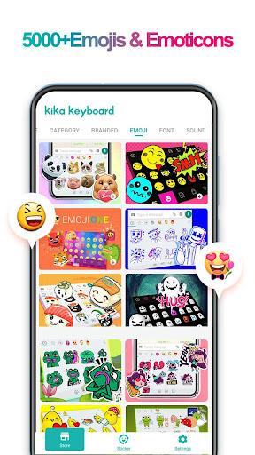 iKeyboard -GIF keyboard,Funny Emoji, FREE Stickers - Image screenshot of android app