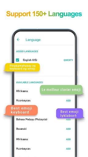 iKeyboard -GIF keyboard,Funny Emoji, FREE Stickers - عکس برنامه موبایلی اندروید