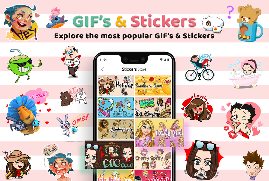 Emoji Keyboard - Cute Facemoji - عکس برنامه موبایلی اندروید