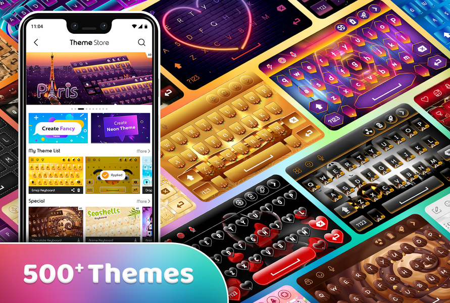 Emoji Keyboard - Cute Facemoji - Image screenshot of android app