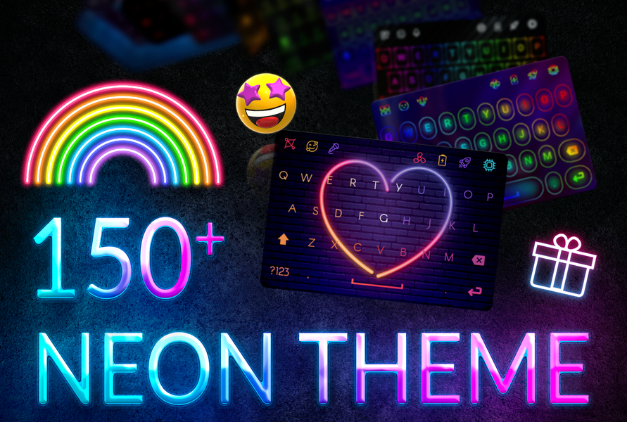 Emoji Keyboard - Cute Facemoji - عکس برنامه موبایلی اندروید