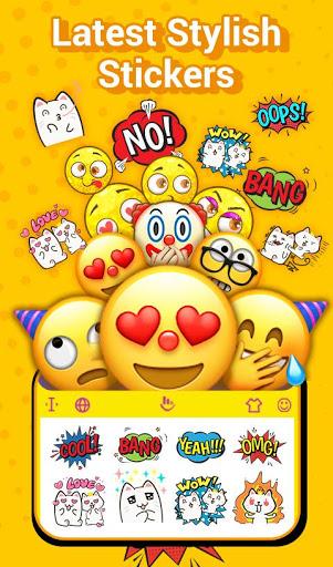 TouchPal Emoji Keyboard: AvatarMoji, ۳DTheme, GIFs - عکس برنامه موبایلی اندروید