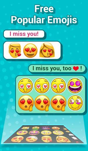 TouchPal Emoji Keyboard: AvatarMoji, ۳DTheme, GIFs - عکس برنامه موبایلی اندروید