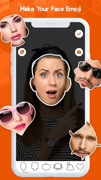 Emoji Maker - Customize Emoji - عکس برنامه موبایلی اندروید