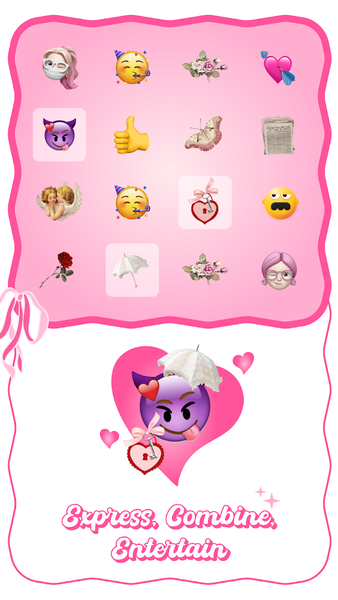 Emoji Maker Launcher - عکس برنامه موبایلی اندروید