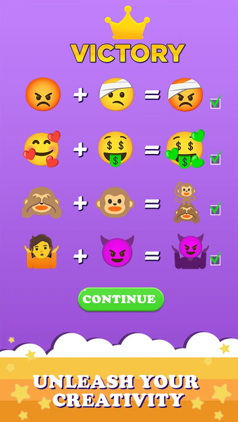 Emoji Mix & Match - عکس برنامه موبایلی اندروید