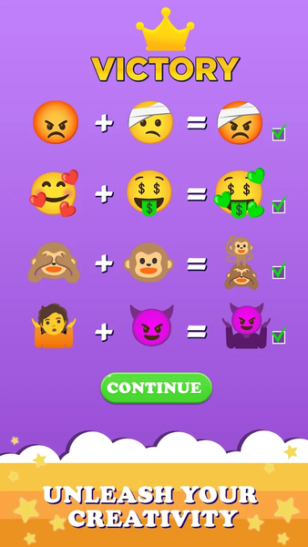 Emoji Mix & Match - عکس برنامه موبایلی اندروید