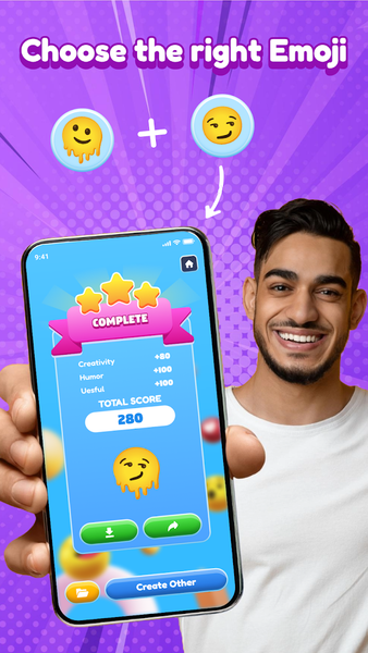 Fun Emoji Merge & Emoji Maker - عکس برنامه موبایلی اندروید