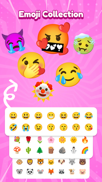 Fun Emoji Merge & Emoji Maker - عکس برنامه موبایلی اندروید