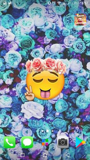 Cute Emoji backgrounds - عکس برنامه موبایلی اندروید