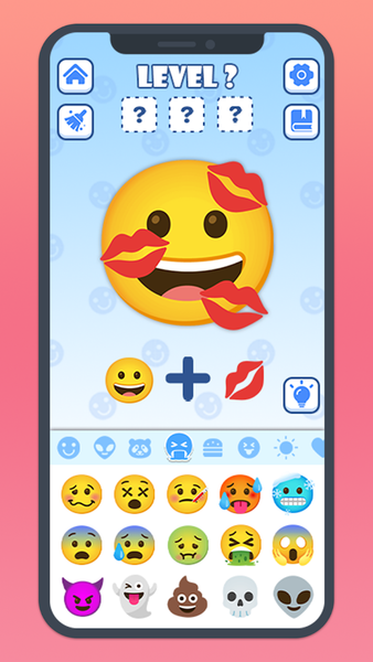MixMoji: DIY Emoji Fusion Game - Gameplay image of android game