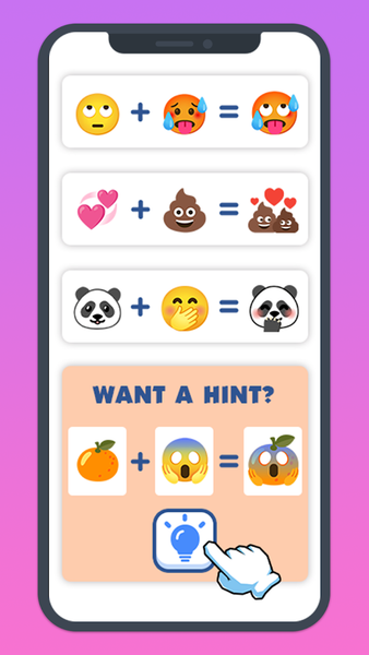 MixMoji: DIY Emoji Fusion Game - Gameplay image of android game