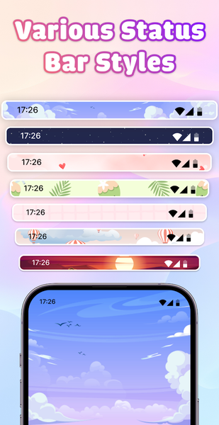 Emoji Battery: Widget Bar - عکس برنامه موبایلی اندروید