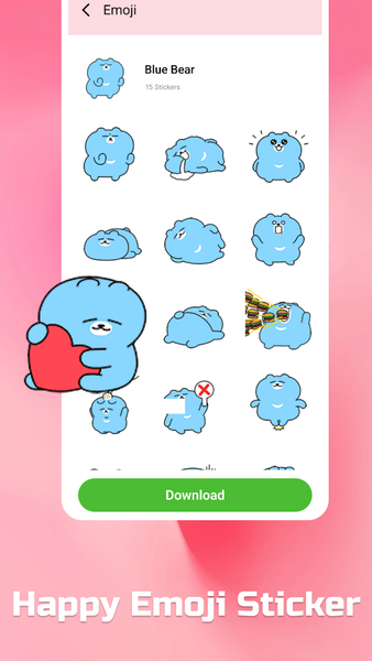 Emojible - عکس برنامه موبایلی اندروید