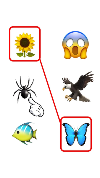 Fun Emoji Puzzle Connect Games - Gameplay image of android game