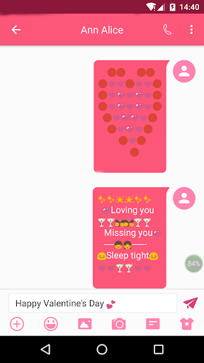 Love Art - Emoji Keyboard - عکس برنامه موبایلی اندروید