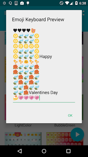 Valentines Art -Emoji Keyboard - عکس برنامه موبایلی اندروید