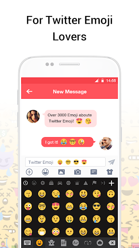 Emoji keyboard - Cute Emoji - Image screenshot of android app