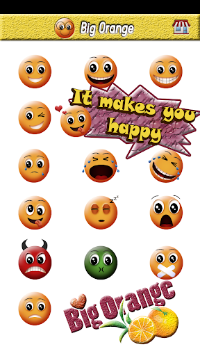 Happy Emoticons Sticker Emoji - عکس برنامه موبایلی اندروید