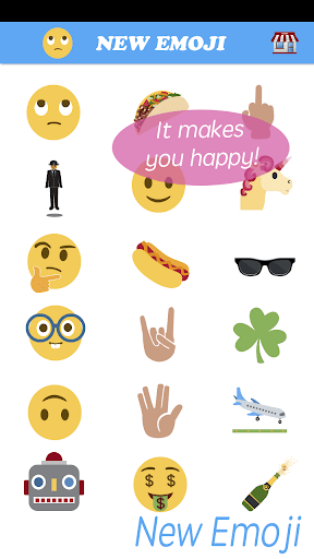 New Emoji Taco Unicorn Finger - عکس برنامه موبایلی اندروید