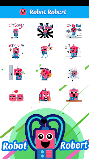 Mr Robot Sticker Free GIF - عکس برنامه موبایلی اندروید