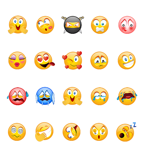 Smiley Emoji Keyboard ۲۰۱۸ Sticker - عکس برنامه موبایلی اندروید