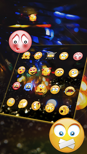 Smiley Emoji Keyboard ۲۰۱۸ Sticker - عکس برنامه موبایلی اندروید