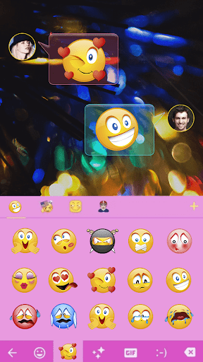 Smiley Emoji Keyboard ۲۰۱۸ Sticker - عکس برنامه موبایلی اندروید