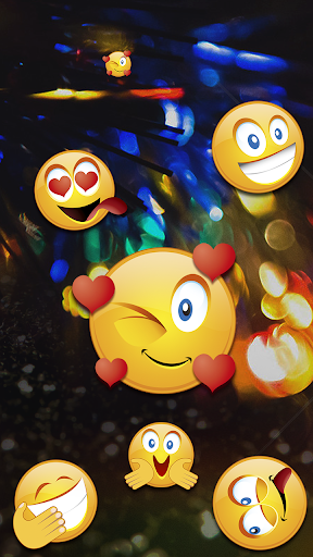 Smiley Emoji Keyboard 2018 Sticker - Image screenshot of android app