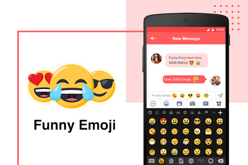 Funny Emoji for Emoji Keyboard - عکس برنامه موبایلی اندروید