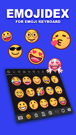 Kawaii Emoji - Emoji Keyboard - عکس برنامه موبایلی اندروید
