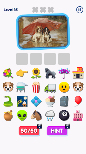 Emoji Guess Puzzle - عکس برنامه موبایلی اندروید