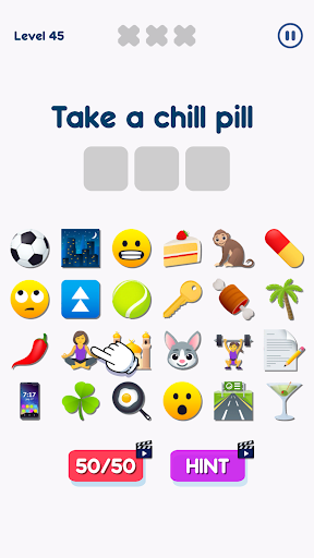 Emoji Guess Puzzle - عکس برنامه موبایلی اندروید