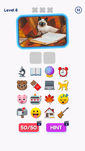 Emoji Guess Puzzle - عکس برنامه موبایلی اندروید