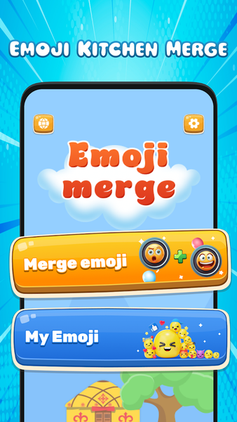 Emoji Kitchen - Merge Emoji - عکس برنامه موبایلی اندروید