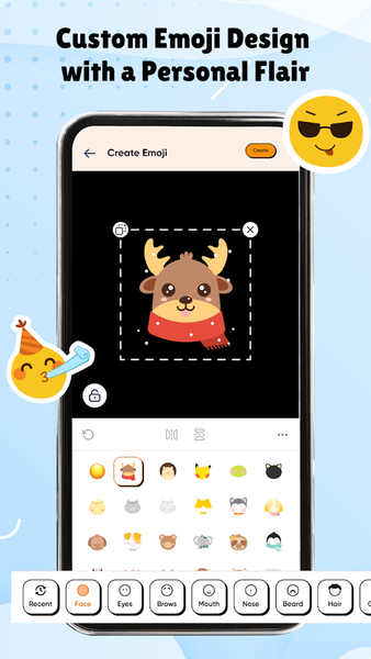 Funny Emoji - Emoji Maker - Image screenshot of android app