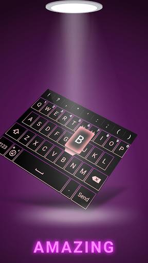 Emoji Smart Neon keyboard - Image screenshot of android app