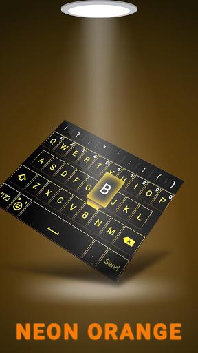 Emoji Smart Neon keyboard - Image screenshot of android app