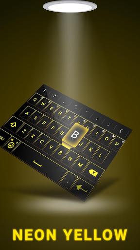Emoji Smart Neon keyboard - Image screenshot of android app
