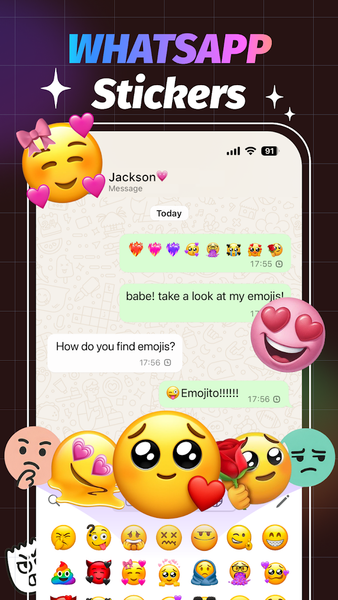 Emojito: Funny Emoji Generator - Image screenshot of android app