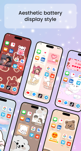 Emoji Battery Widget: Offline - Image screenshot of android app