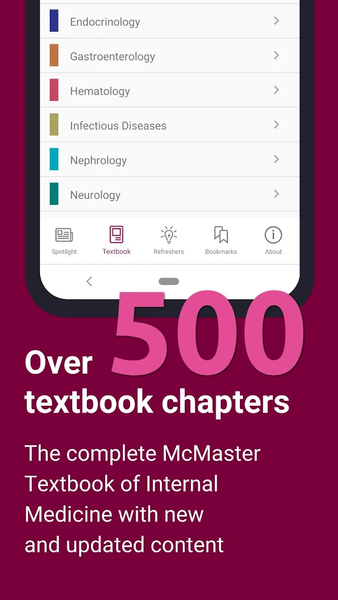 McMaster Textbook - Image screenshot of android app